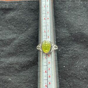 Miraculous Medal Ring, Size 6 Sterling Silver, PLUS Vintage Cookie Lee Bracelet